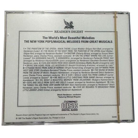 The New York Pops Skitch Henderson Magical Melodies from Great Musicals CD NEW - Picture 2 of 2
